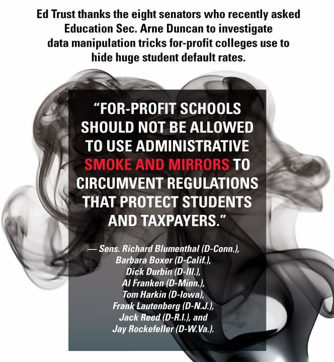 Fast Fact Senators Demand Student Protections The Education Trust